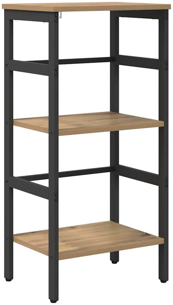 vidaXL Bücherregal Artisan-Eiche 40 x 29,5 x 81 cm Holzwerkstoff 883903 Bild 1