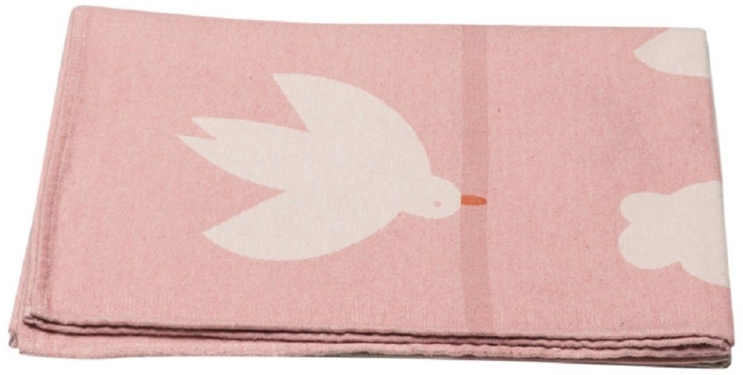 David Fussenegger Baumwolldecke Kids Lima Große Tauben Altrosa 12461404 Bild 1