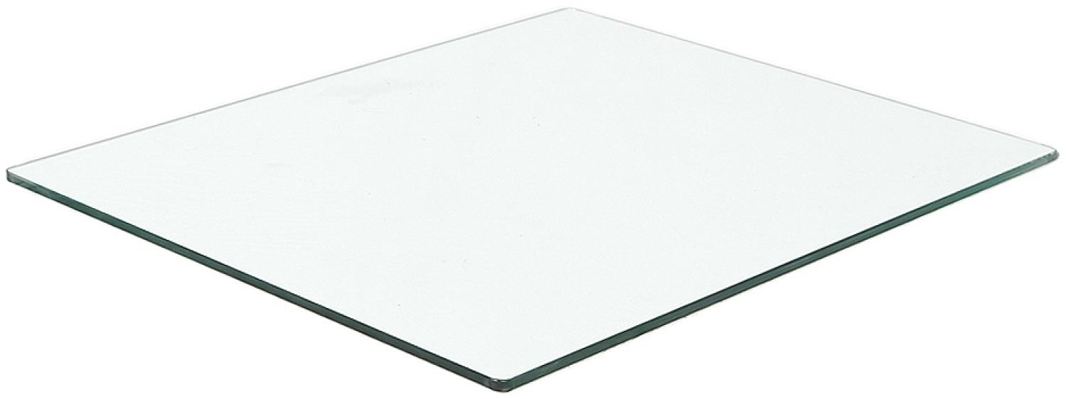 Glasplatte TERRY 80x80cm ESG Glasscheibe 8mm Stärke Bodenplatte Bild 1