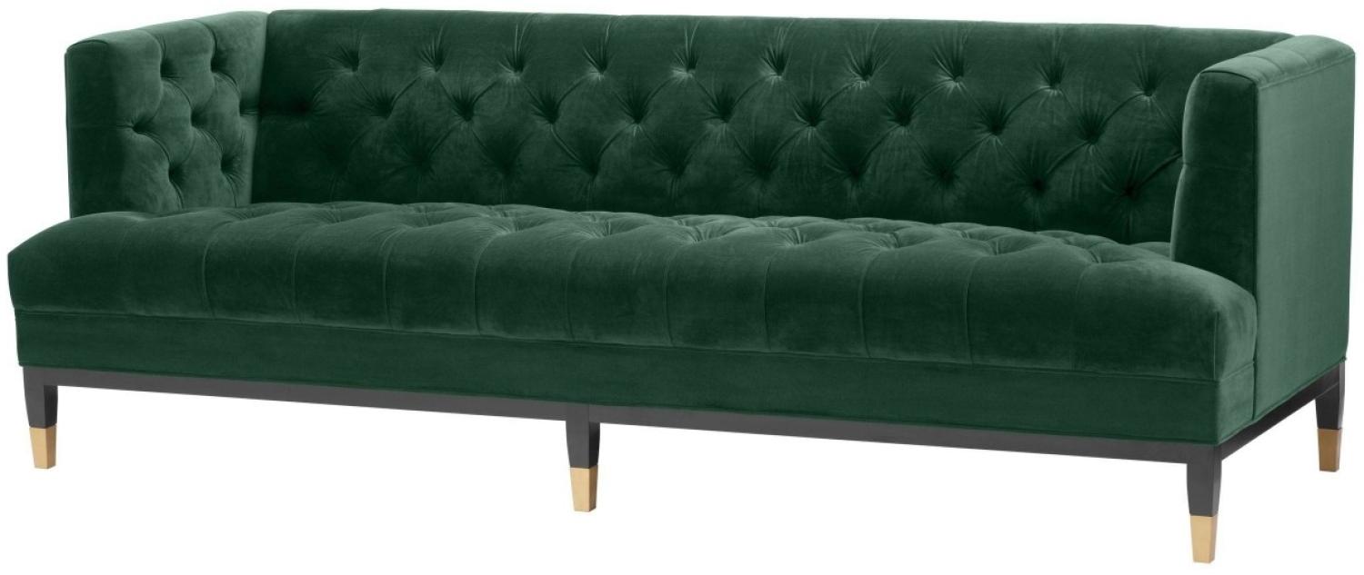 EICHHOLTZ Sofa Castelle Roche dark green Bild 1