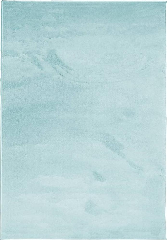 vidaXL Teppich OVIEDO Kurzflor Grün 160x230 cm 375581 Bild 1