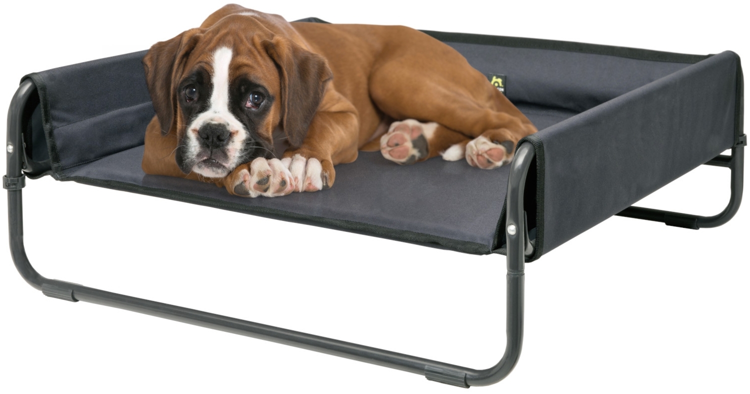 MAELSON Softbett, faltbares Hundebett - anthrazit - L, 86 x 86 x 34 cm Bild 1