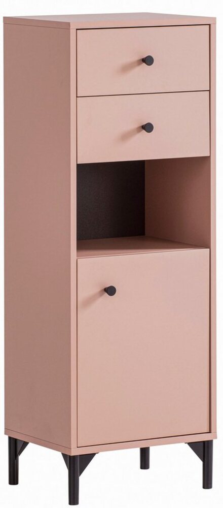 Schildmeyer Highboard Smash, Holzwerkstoff, Apricot, 40,3 x 33,05 x 114,4 cm (B/T/H) Bild 1