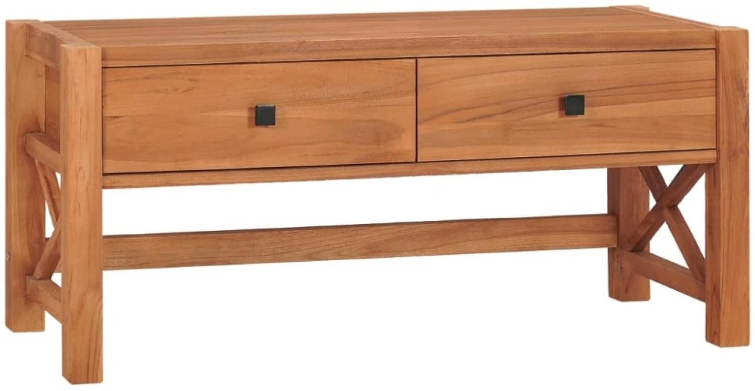 vidaXL TV-Schrank 100x40x45 cm Recyceltes Teak [325266] Bild 1