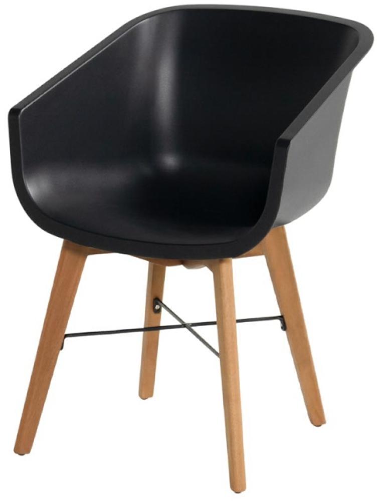 2er Set Schöner Wohnen Texel Dining Stuhl Eukalyptus Black Bild 1