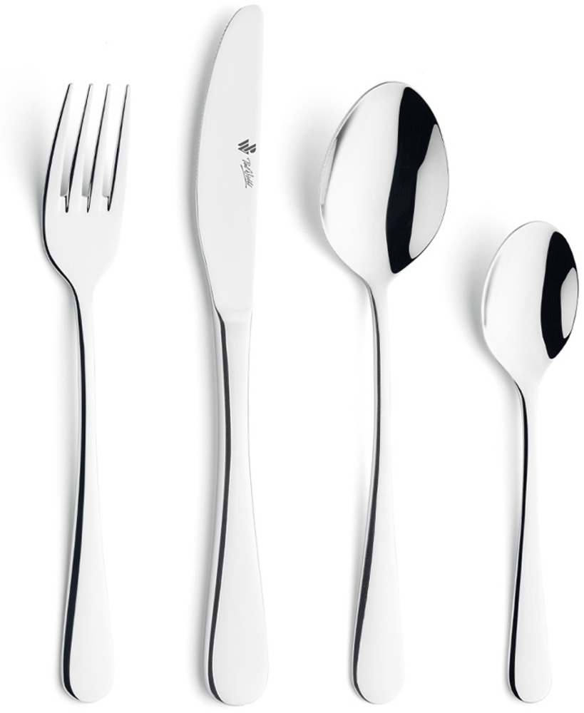 Paul Wirths RHODOS Kinderbesteck Set 4-teilig hochglanzpoliert Bild 1