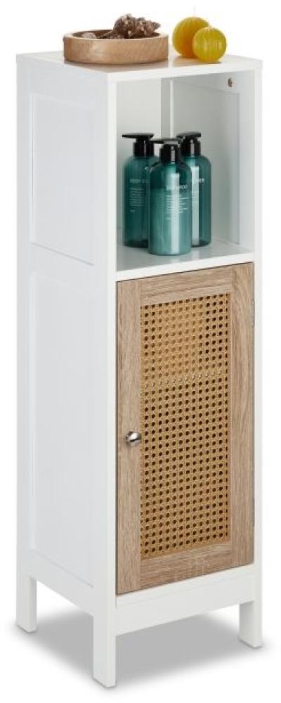 Badezimmerschrank mit Rattan-Tür 10035341 Bild 1