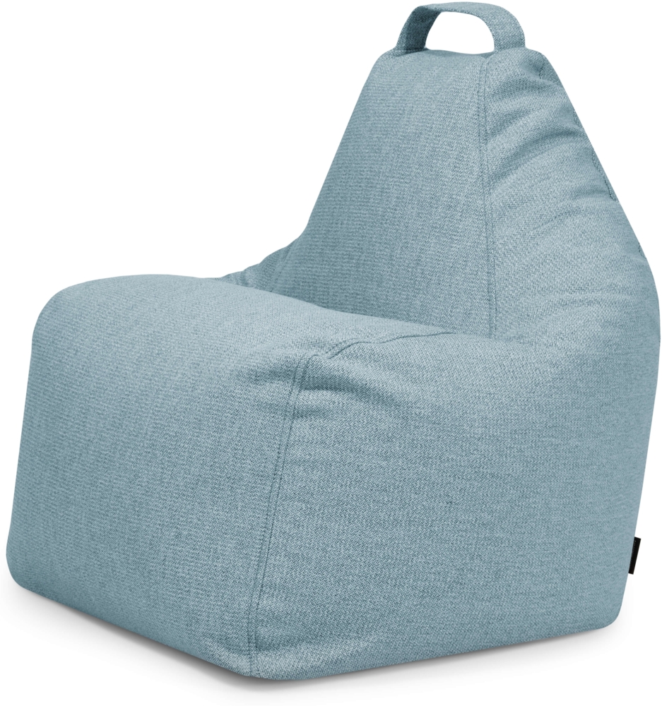 Sitzsack ‘Play‘, Bezugstoff - Dunes, 100% Olefin, Turquoise, 85x80x80 cm. Bild 1