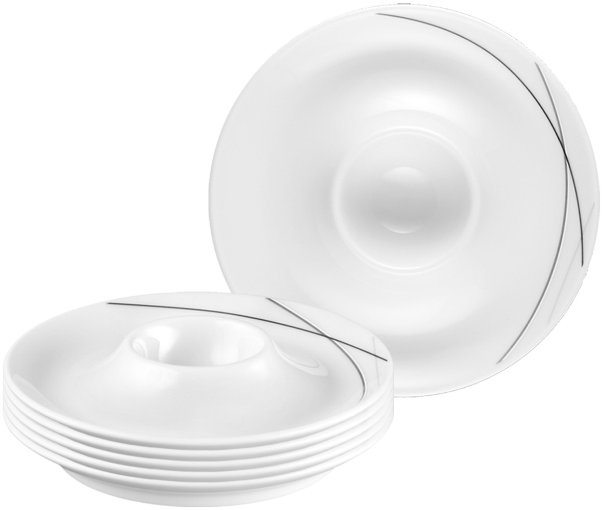 Seltmann Weiden Trio Highline Eierbecher mit Ablage 6er Set Bild 1