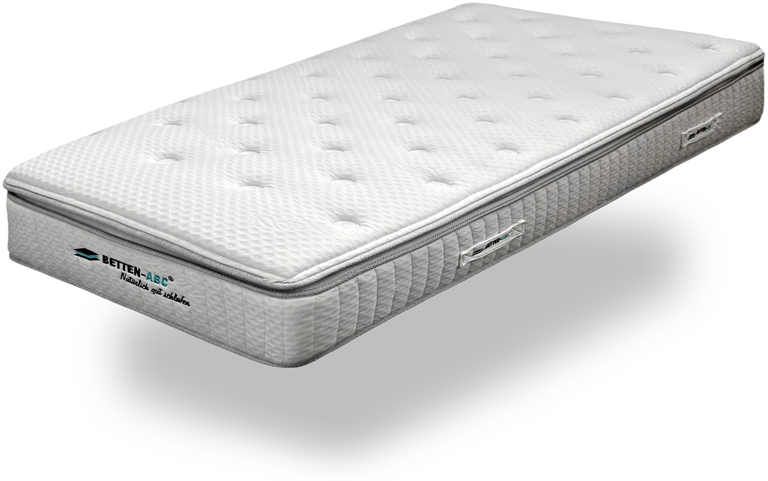 Betten-ABC Hotelmatratze GrandLux - mittelfeste Taschenfederkernmatratze mit Klimafaserbezug, Größe: 180 x 200 cm Bild 1