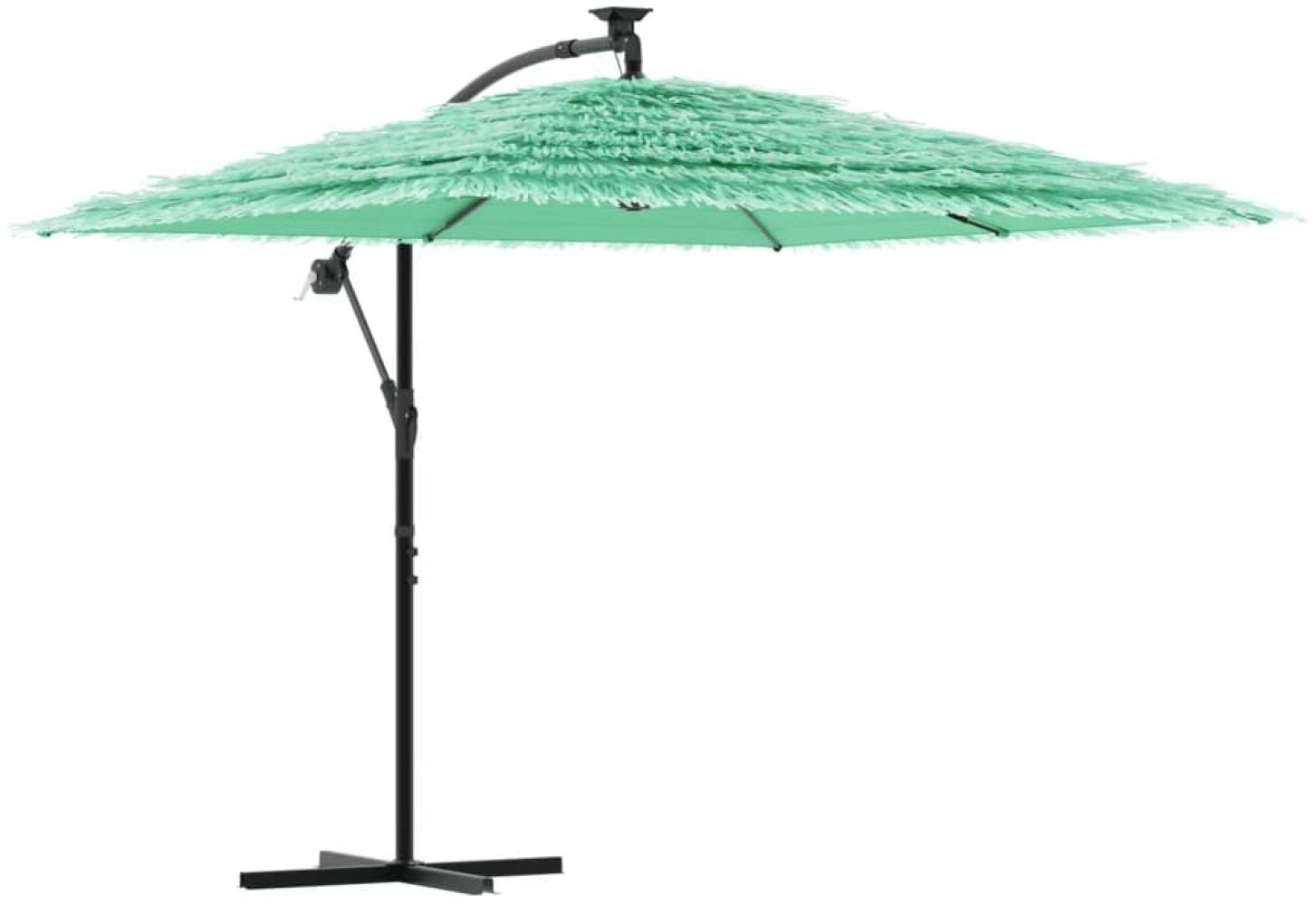 vidaXL Sonnenschirm mit Stahlmast Grün 246x246x230 cm 4005076 Bild 1