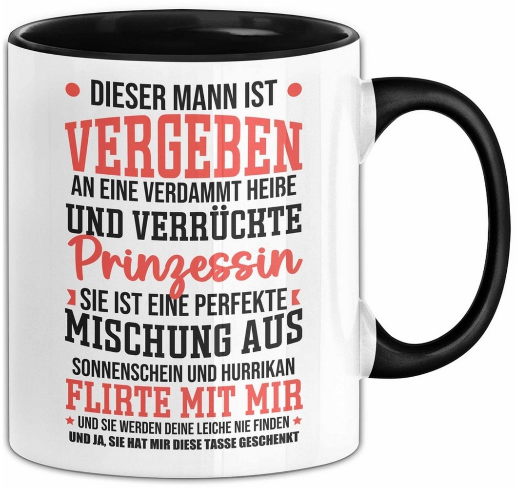 Trendation Tasse Vergebener Mann Tasse Geschenk Für Freund Eifersüchtige Freundin Gesch Bild 1