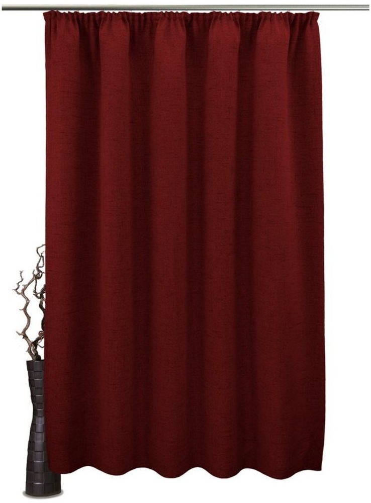 VHG Vorhang nach Maß Rustika, Kräuselband (1 St), abdunkelnd, Polyester, Verdunklungsvorhang Bild 1