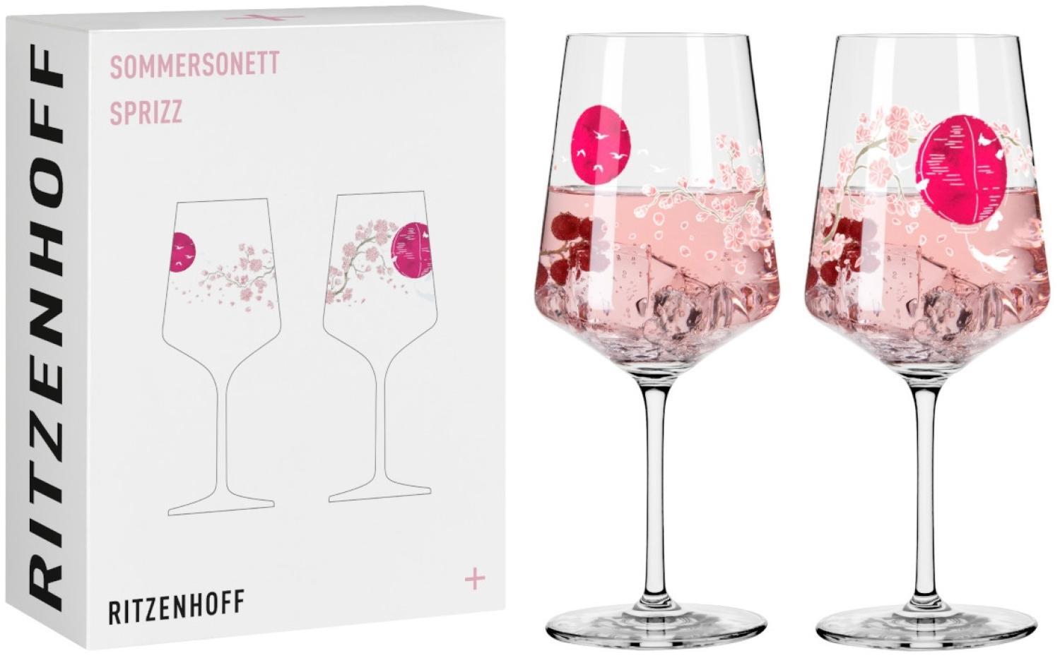 Ritzenhoff 3461007 Aperitifglas-Set #13, #14 SOMMERSONETT Melina Sparschu 2023 Bild 1