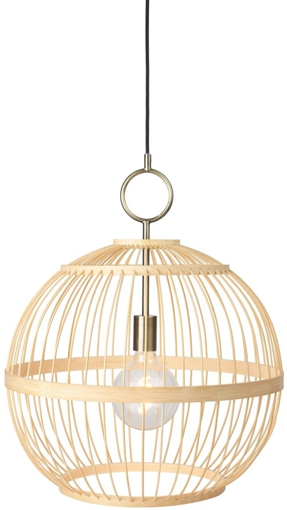 Halo Design 746774 Pendelleuchte Stockholm Nordic Edition 50cm Natur Bild 1