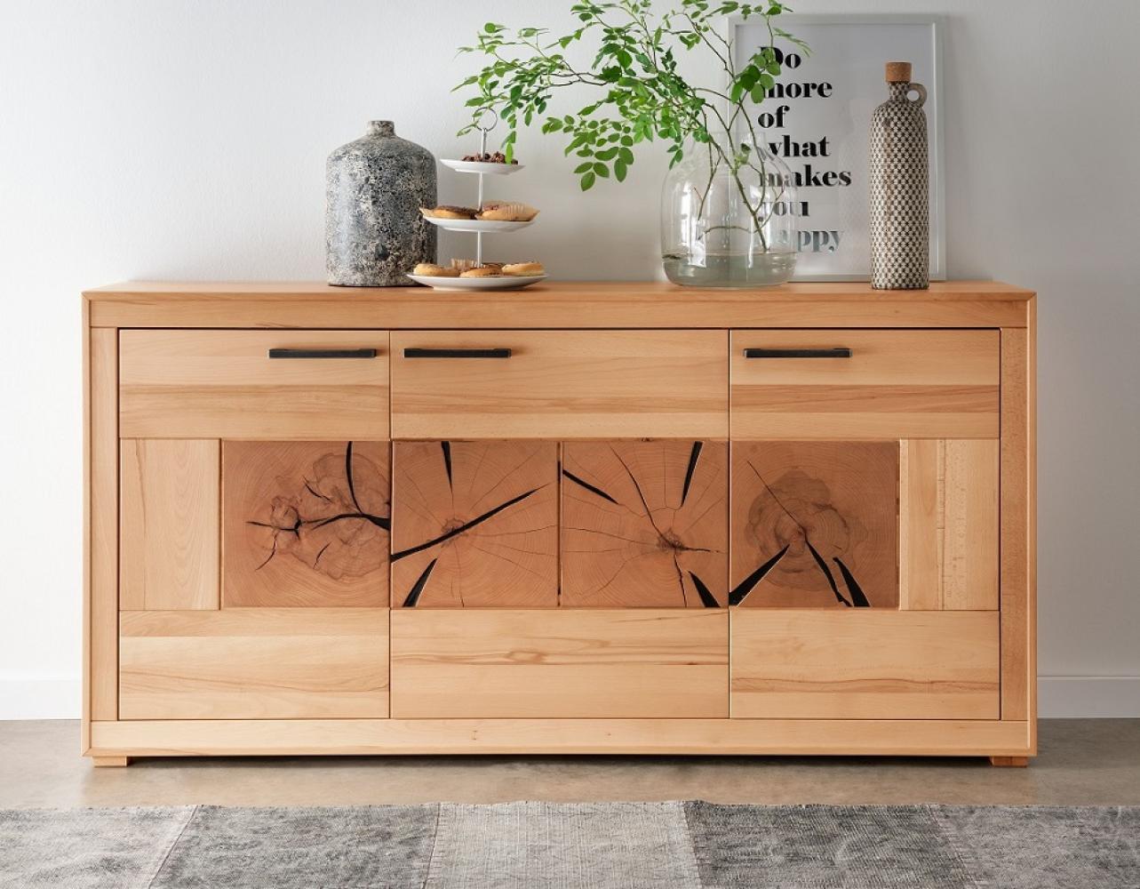 Sideboard 171cm 'Danzig' Kernbuche geölt Bild 1