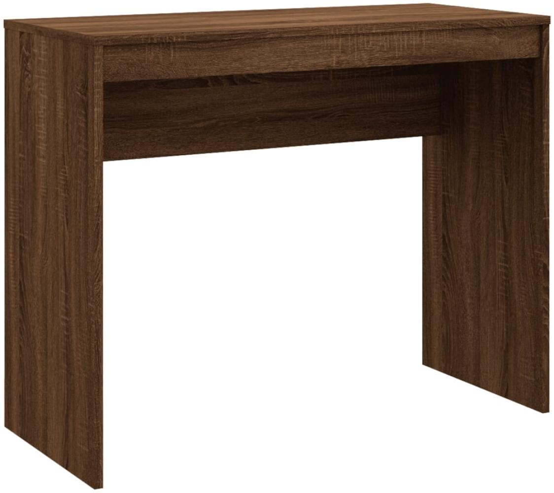 vidaXL Schreibtisch Braun Eichen-Optik 90x40x72 cm Holzwerkstoff 815305 Bild 1