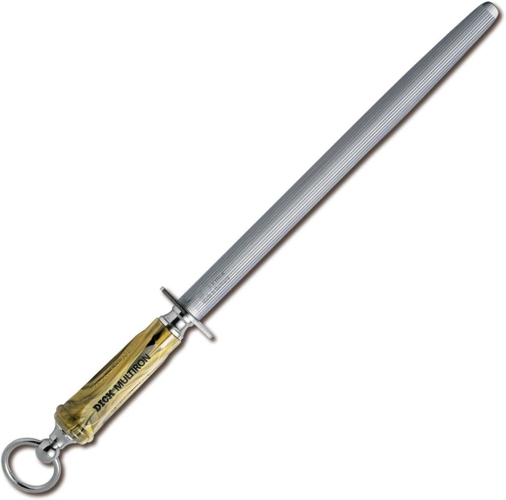 F. DICK Wetzstahl F. DICK Kochwetzstahl Multiron oval 30 cm Wetzstahl Oberflächenhärte Bild 1