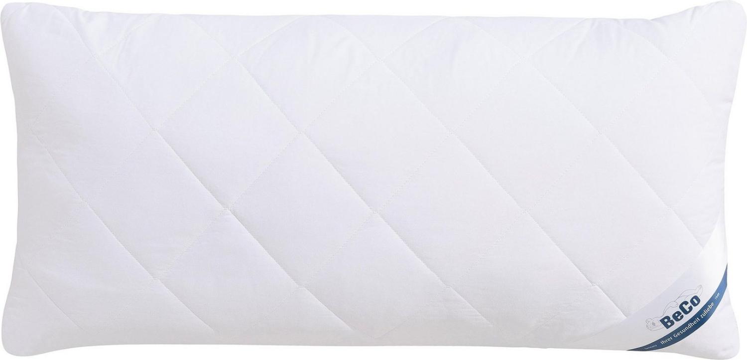 Beco Microfaserkissen Medibett, Kopfkissen, Füllung: Polyester, Bezug: Polyester oder Baumwolle, Bauchschläfer, Rückenschläfer, Seitenschläfer, Kissen 40x80 cm, 80x80cm, Allergiker geeignet (Hausstauballergiker) Bild 1