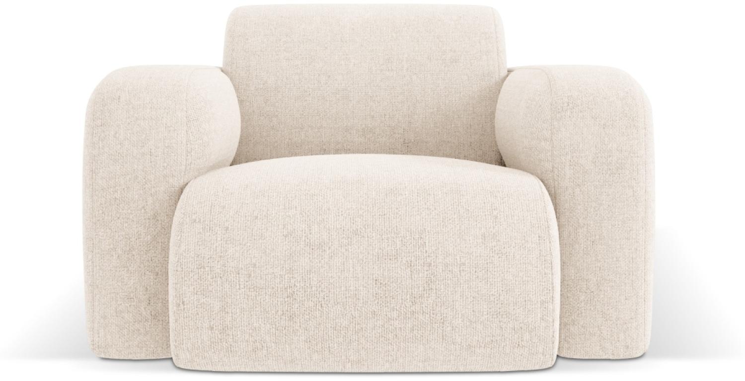 Micadoni Boucle Sessel Molino Chenille Hellbeige Bild 1