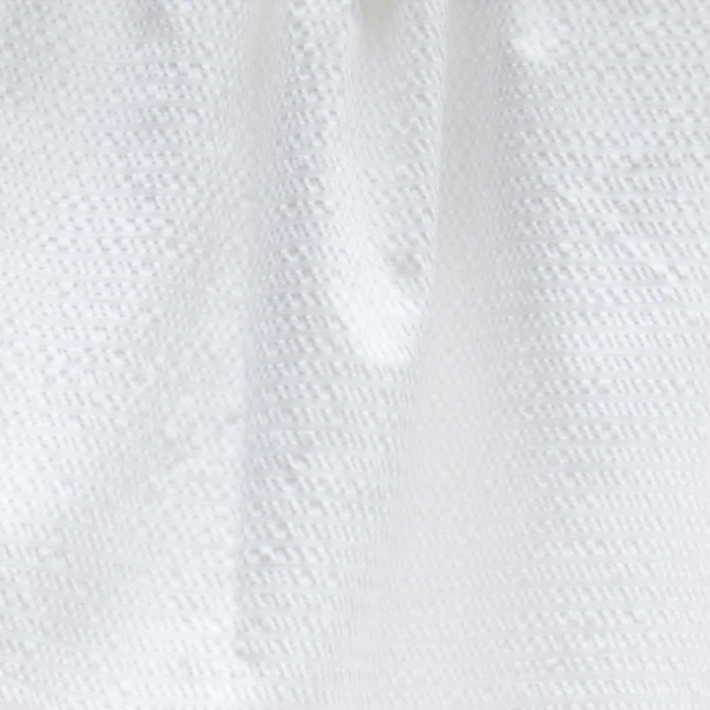 Irisette Seersucker Bettwäsche 8517-10 Unifarben Weiß 155x220 Bild 1