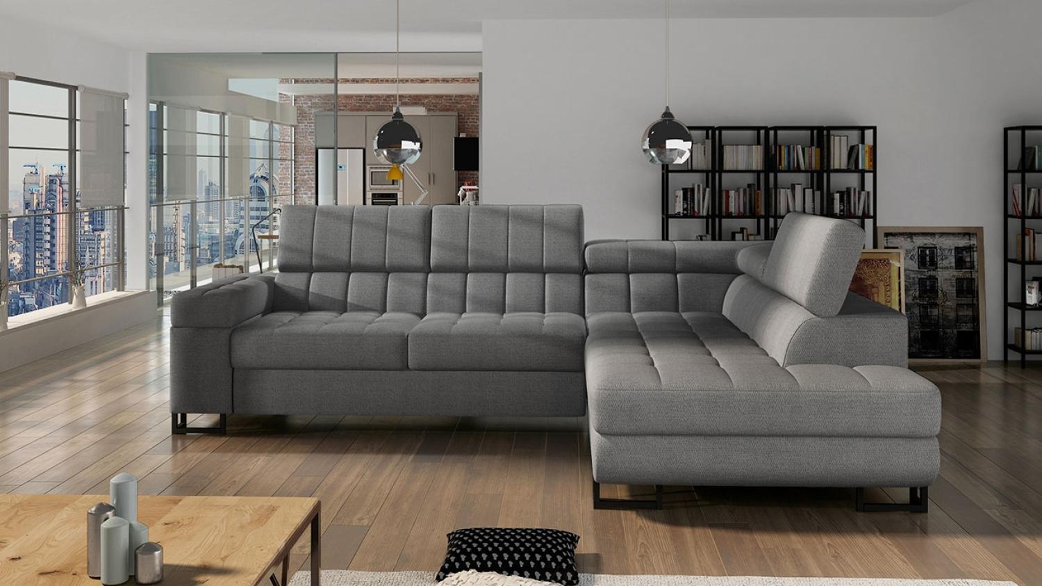 Ecksofa Laris, Seite: Rechts, Farbe: Enzo 163 Bild 1