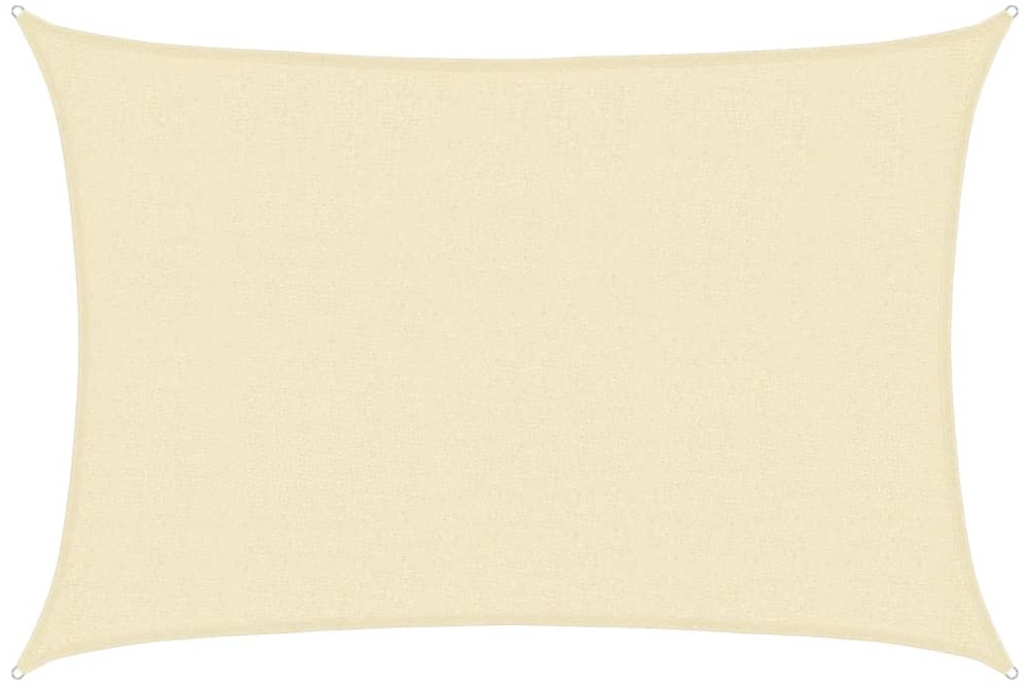 vidaXL Sonnensegel 160 g/m² Creme 2,5x3,5 m HDPE 311178 Bild 1