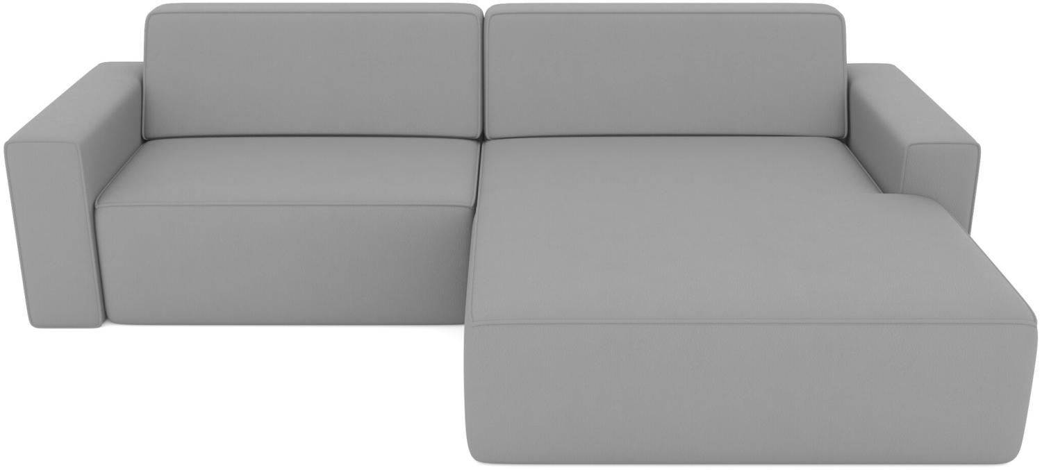 Stylefy Frodo Ecksofa Rechts Kunstleder Schwarz Bild 1