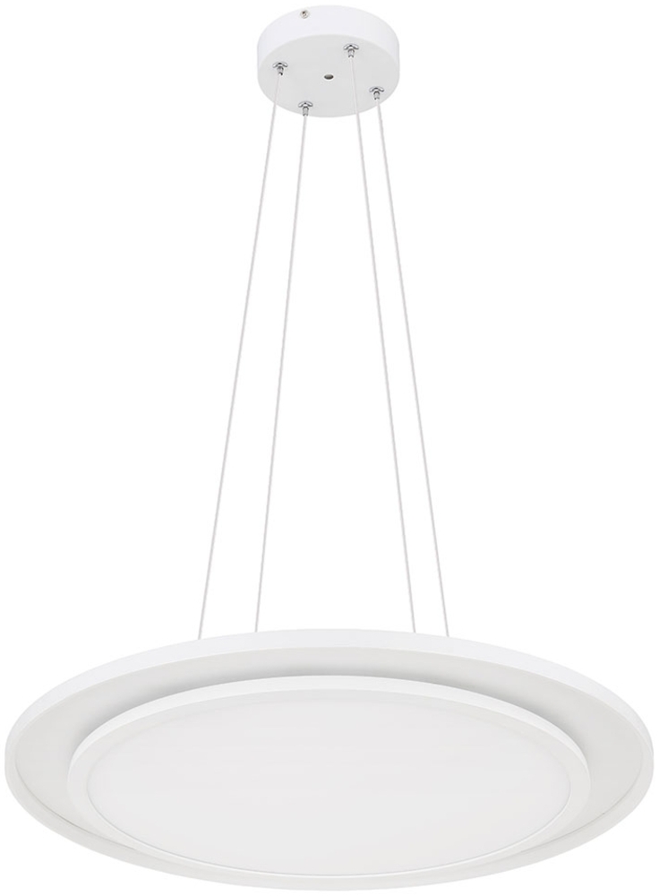 LED Hängelampe, RGB im Rahmen, dimmbar Fernbedienung, H 120 cm Bild 1