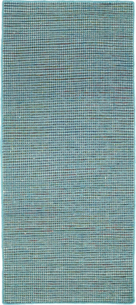 Morgenland Kelim Teppich - Trendy - Arvin - läufer - 200 x 80 - Türkis Bild 1