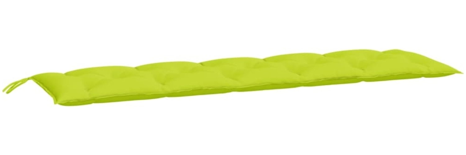 vidaXL Gartenbank-Auflage Hellgrün 180x50x7 cm Oxford-Gewebe 361632 Bild 1
