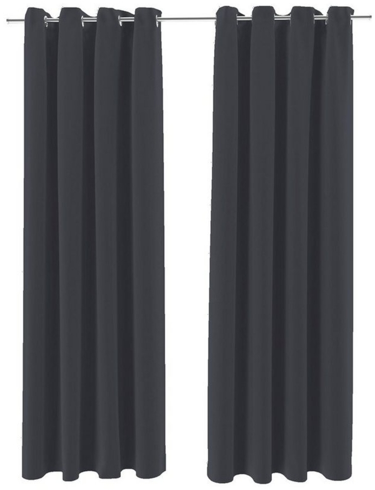 Brielle Verdunkelungsvorhang Brielle Premium Verdunkelungsvorhänge mit Ösen, verdunkelnd (2er Set), Bereit Vorhang mit 4 cm Ösen Bild 1
