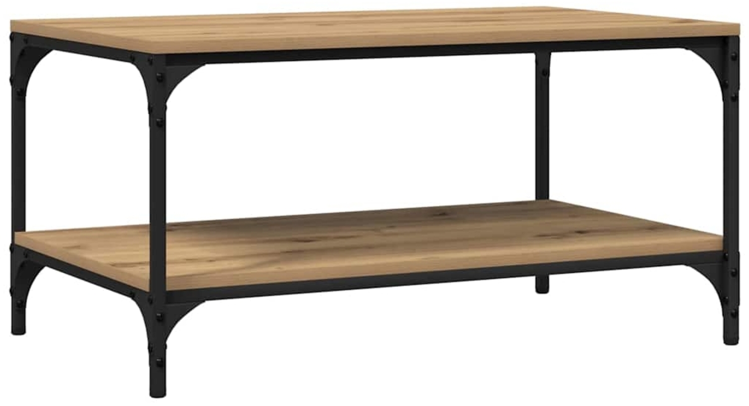 vidaXL Couchtisch Artisan-Eiche 81 x 50 x 40 cm Holzwerkstoff 883495 Bild 1