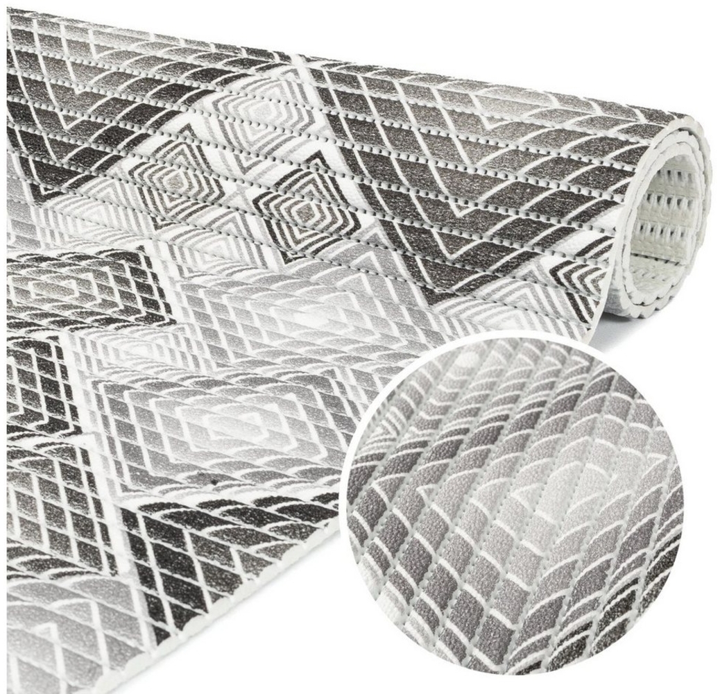 ANRO Schaum-Badematte Antirutschmatte Weichschaummatte Badezimmer mit Drainage, Höhe 5 mm, strapazierfähig, Drainage Effekt, Rillen, wasserdurchlässig, rutschhemmend, pflegeleicht, Weich, fußbodenheizungsgeeignet, schnell trocknend, Rutschhemmend, mit ... Bild 1