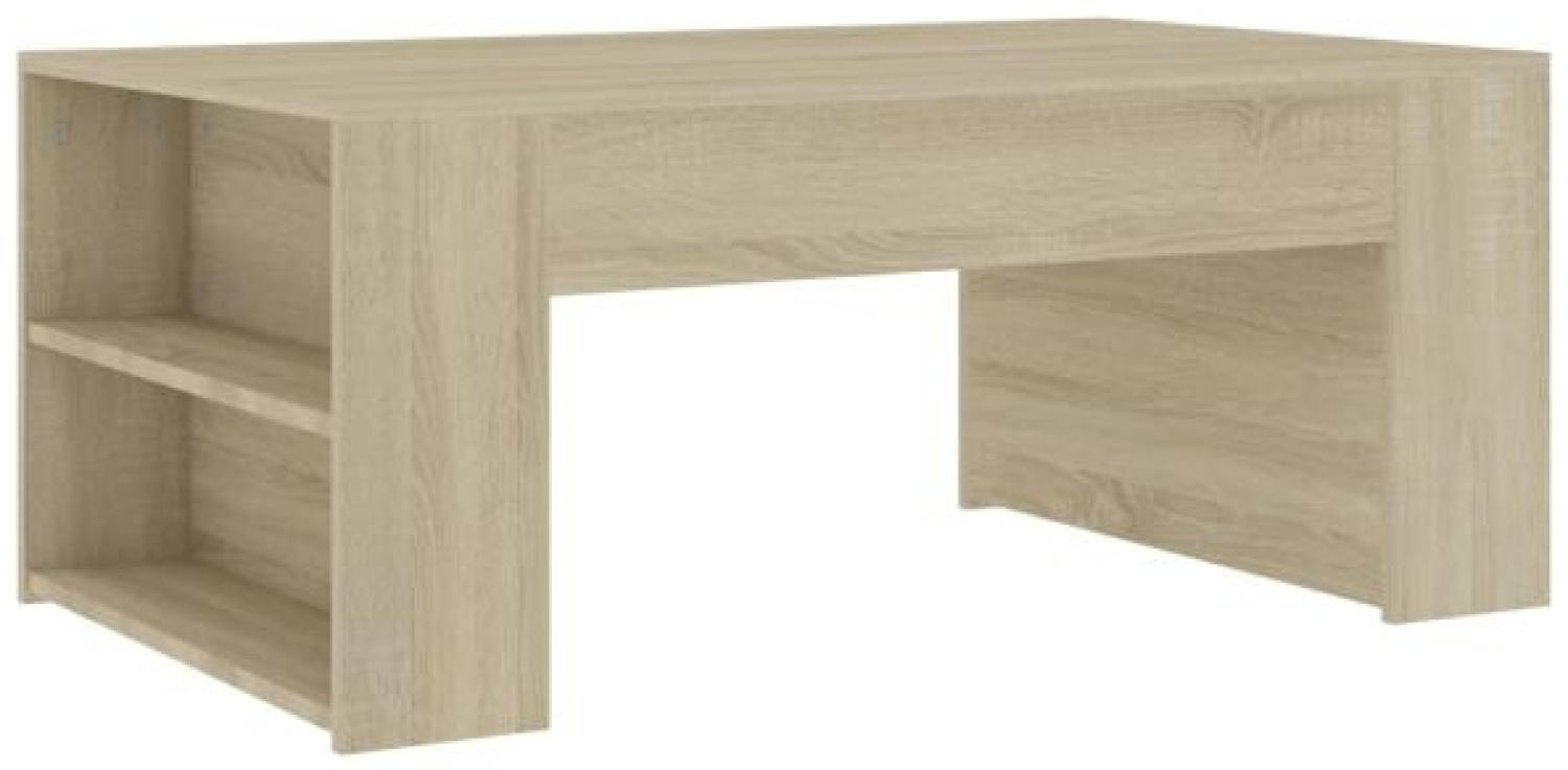 vidaXL Couchtisch Sonoma-Eiche 100×60×42 cm Spanplatte [802114] Bild 1