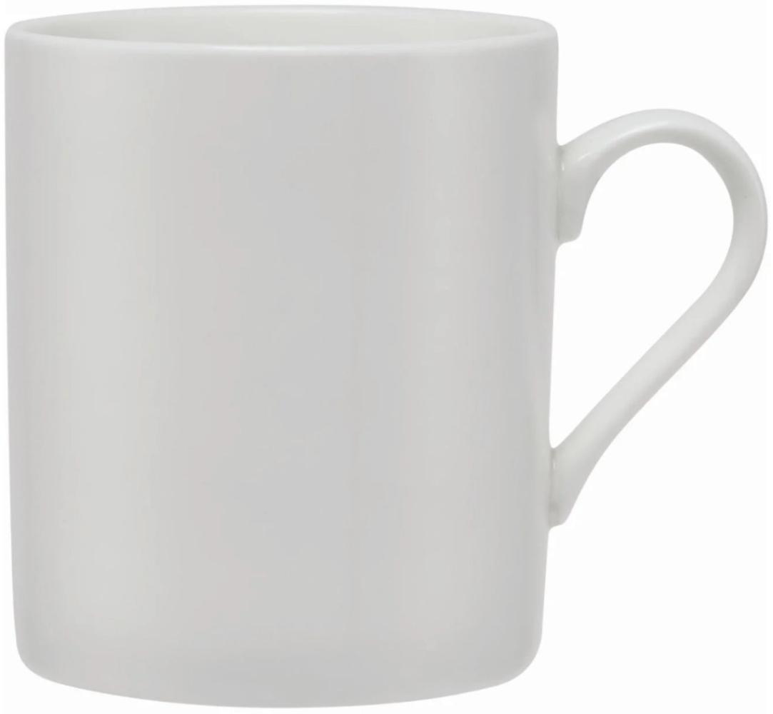 Maxwell & Williams WBA0005 Becher zylindrisch, 300 ml, Porzellan, White Basics Round Bild 1
