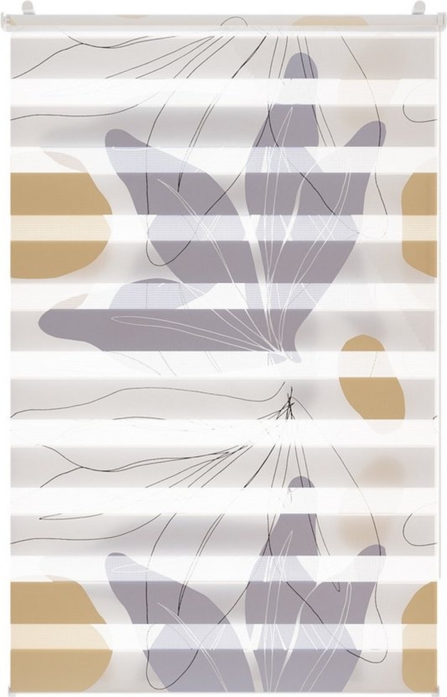 Doppelrollo ohne Bohren, blickdicht, Tageslicht - bunt, Lichtblick Kreativ, Klemmbar, Anschraubbar, Klemmbar, Anschraubbar, Klemmbar, Anschraubbar Bild 1