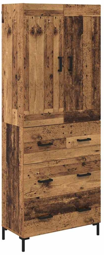 vidaXL Highboard mit Schubladen 2 pcs Altholz Holzwerkstoff 3415660 Bild 1