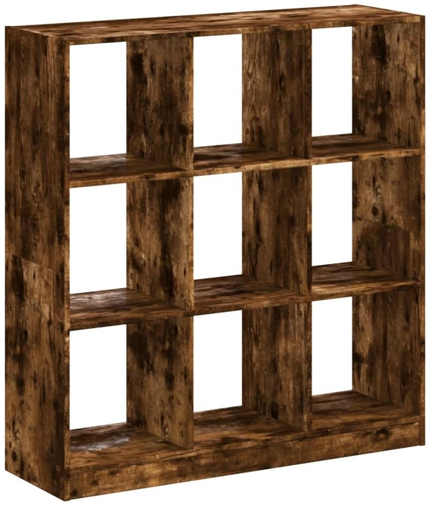 vidaXL Bücherregal Räuchereiche 102x32x108 cm Holzwerkstoff 3307841 Bild 1