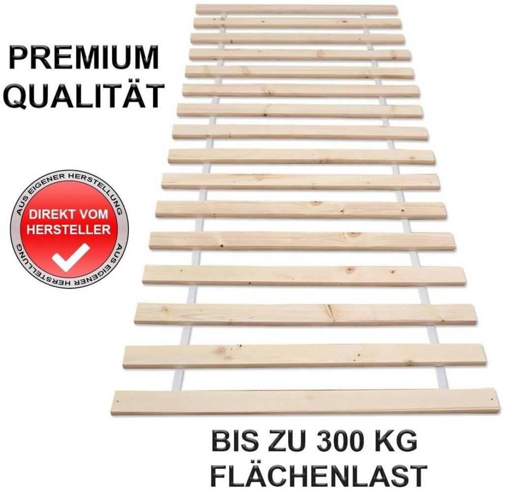 Helo Rolllattenrost Lattenrost Rollrost Holzlatten Bettrost Latten 11 Latten 70 x 200 cm (Basic A0) Bild 1