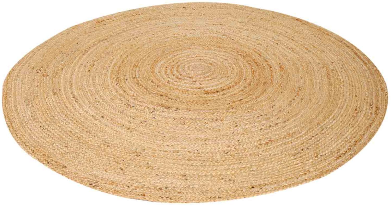 Jute Teppich Tamani Natur 90 cm Bild 1