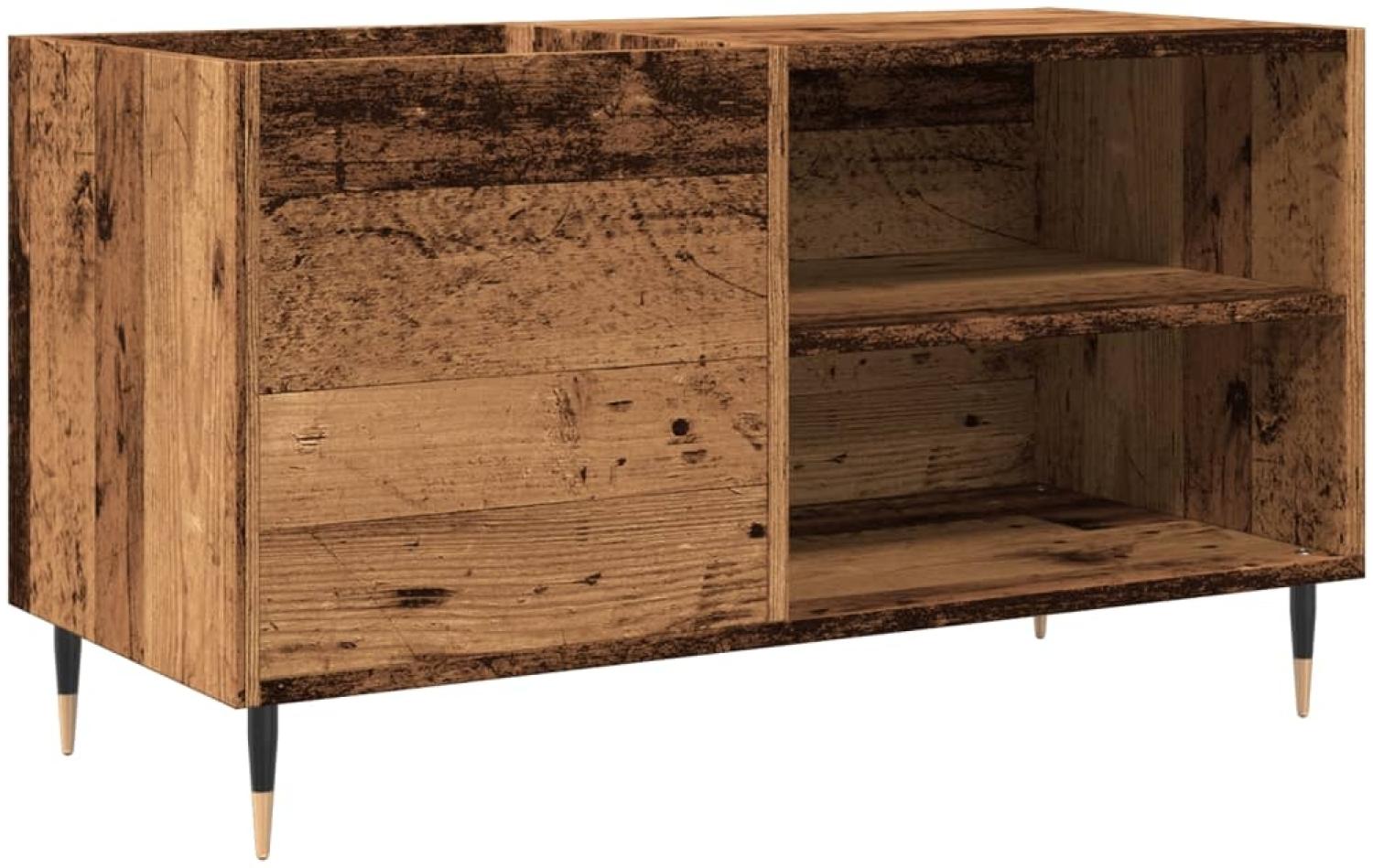 vidaXL Plattenschrank Altholz-Optik 84,5x38x48 cm Holzwerkstoff 857240 Bild 1