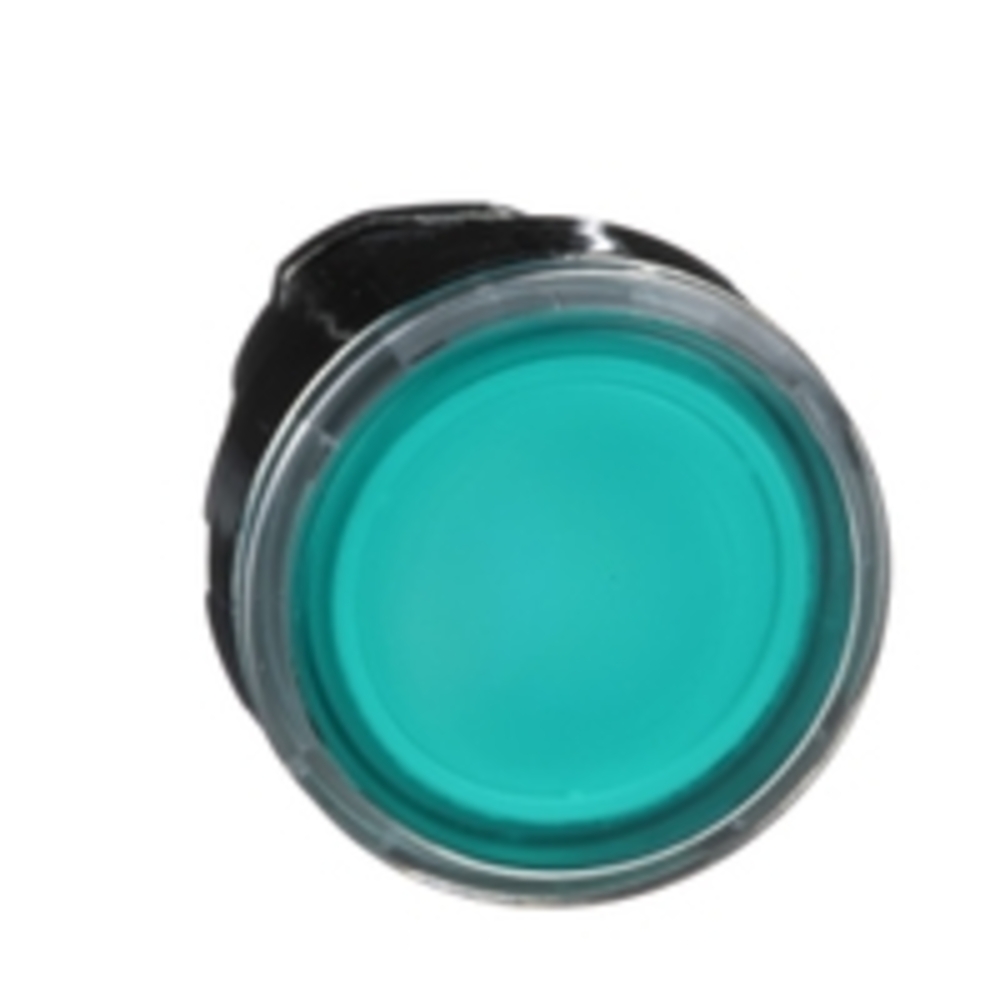 TELE Leuchtdrucktaster ZB4BW333 flach gruen Bild 1