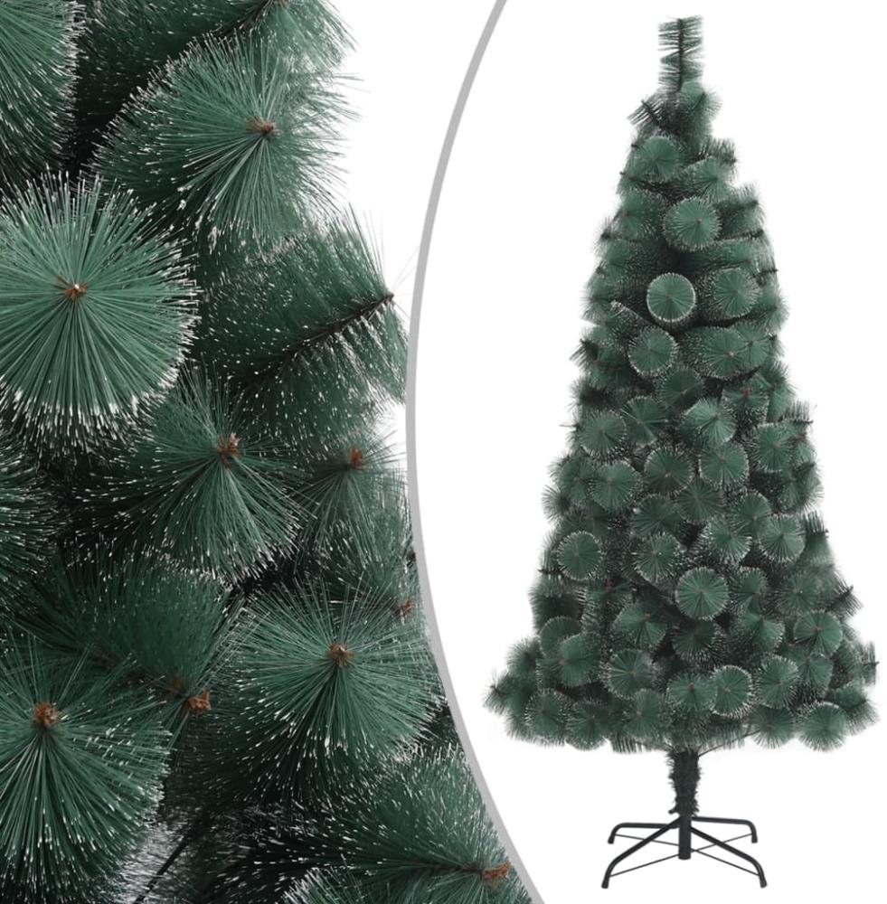 vidaXL Künstlicher Weihnachtsbaum mit Ständer Grün 120 cm PET 328482 Bild 1