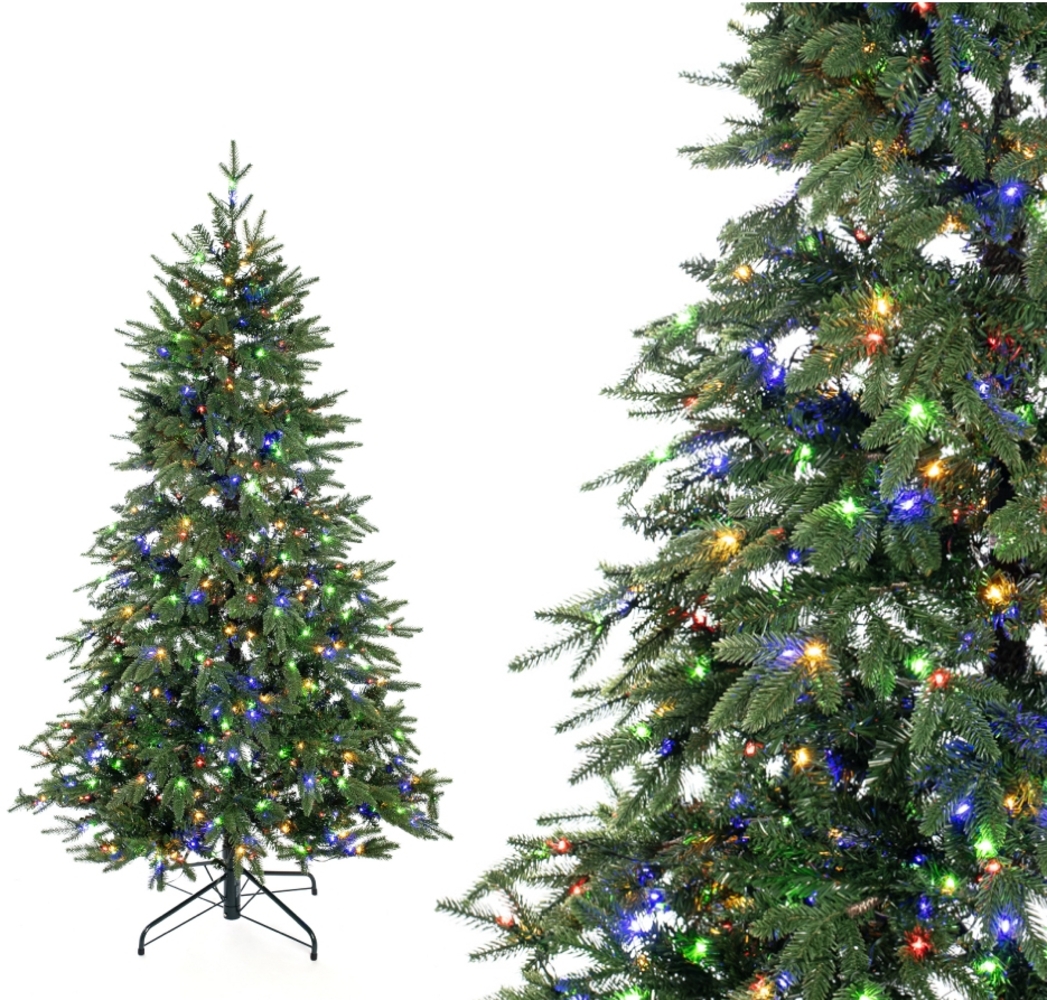 Evergreen Künstlicher Weihnachtsbaum Sherwood Fichte | Inkl. LEDs | Grün | 180 cm Bild 1