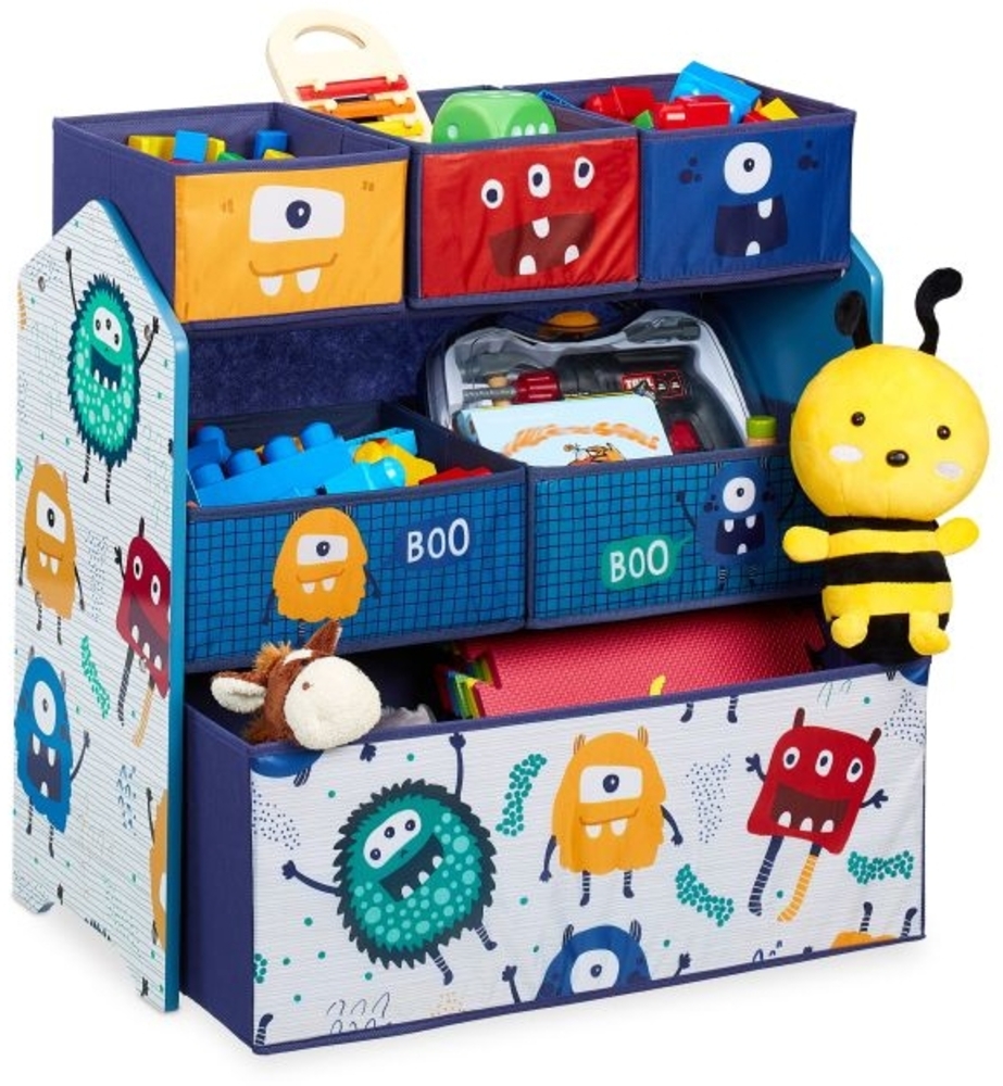 Kinderregal mit Boxen Monster Bild 1