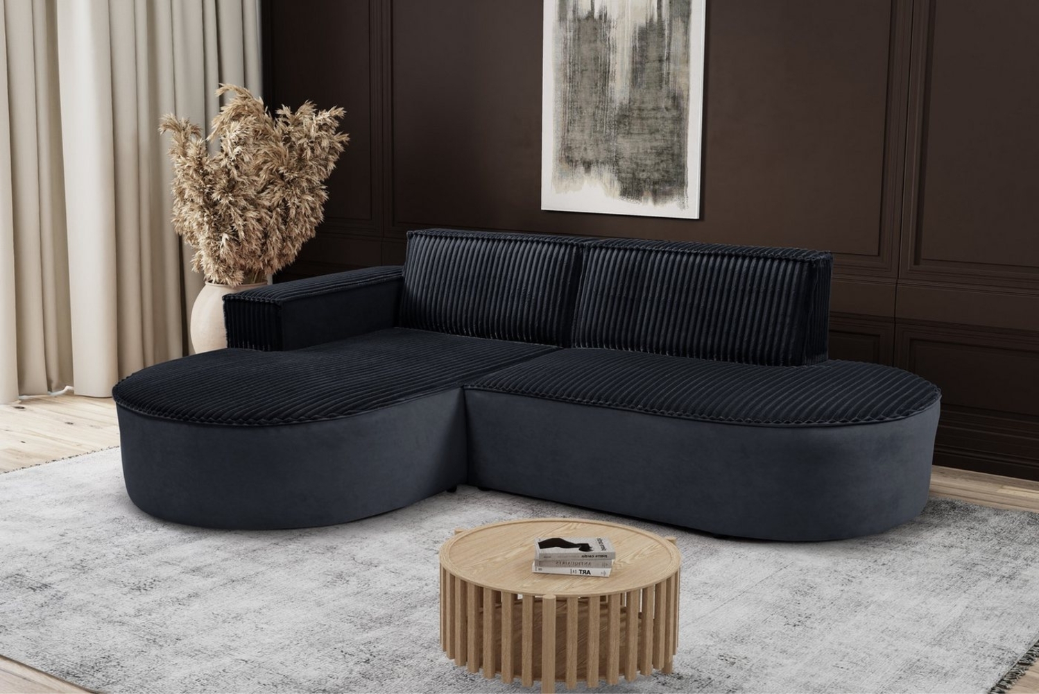 Kaiser Möbel Ecksofa Modernes L-förmiges Designer-Ecksofa Modena Soft Bild 1