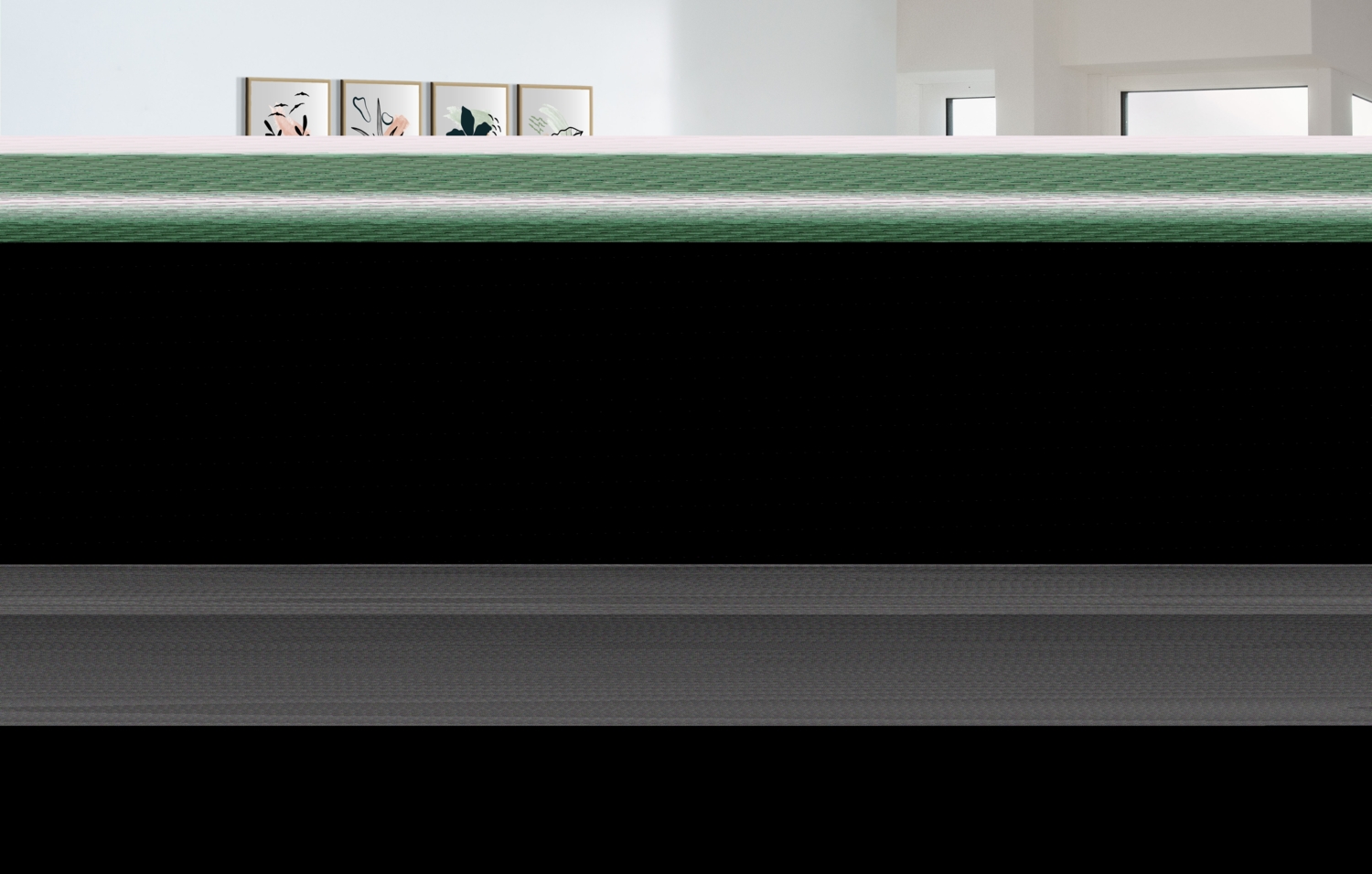 Meisterbetten Boxspringbett Sely mit Holzdekor Eiche Cognac 160x220 in LM-Beige, Matratzenbezug Nano, Midisoft-Topper Bild 1