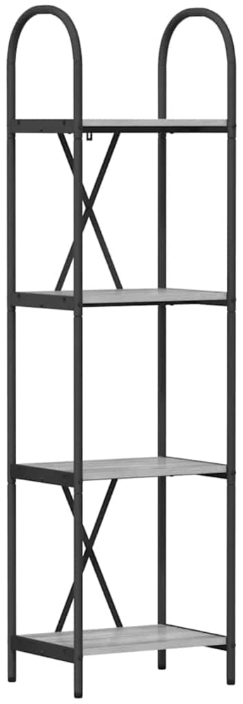 vidaXL Regal Grau Sonoma 40 x 30 x 146 cm Holzwerkstoff 879932 Bild 1