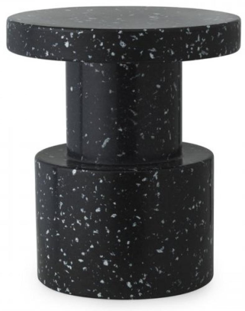 Normann Copenhagen Beistelltisch Hocker Bit Stool Black 603006 Bild 1